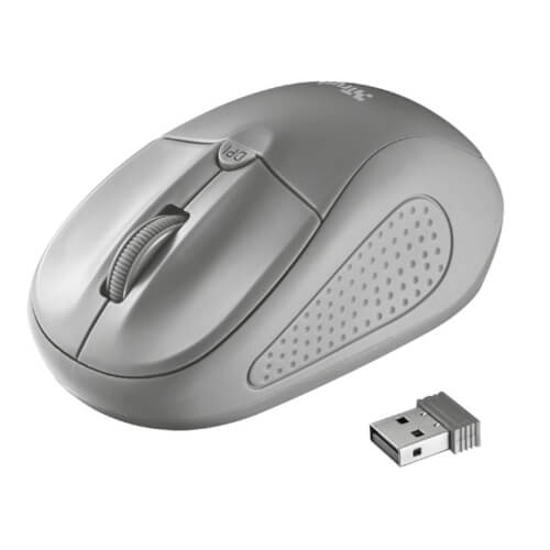 Ratón Trust Primo Grey 1600dpi | Quonty.com | 20785