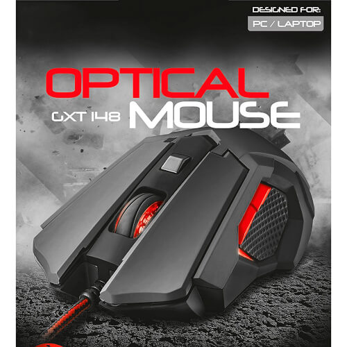 Raton Trust Gaming Gxt 148 Optico 3200dpi | Quonty.com | 21197