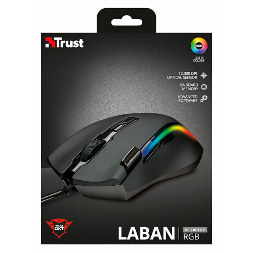 Raton Trust Gaming Gxt 188 Laban Rgb 15000dpi | Quonty.com | 21789