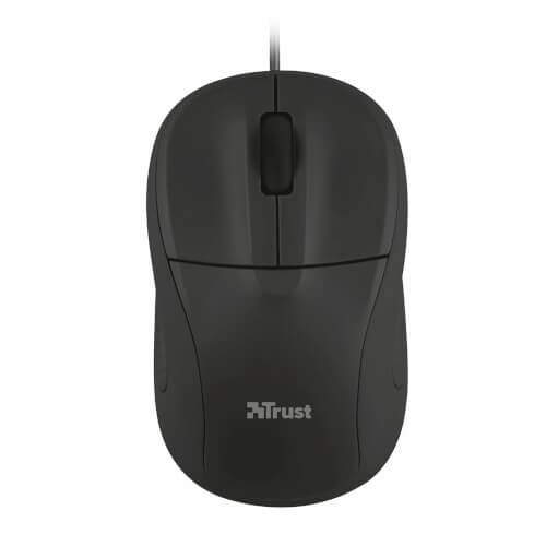 Ratón Trust Primo Optical Compact Mouse Black | Quonty.com | 21791
