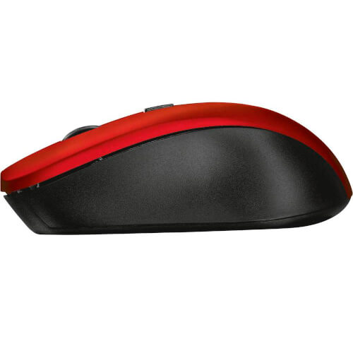 Ratón Trust Mydo Silent Red Click Usb | Quonty.com | 21871