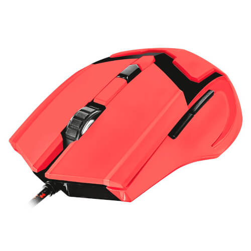 Raton Trust Gaming Gxt 101-Sg Spectra Red 4800dpi Usb | Quonty.com | 22391