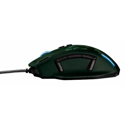 Raton Trust Gaming Gxt155c Verde Camuflaje Usb | Quonty.com | 20853