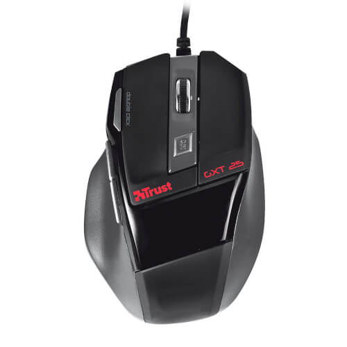 Raton Trust Gxt 25 2000dpi Usb Negro | Quonty.com | 18307