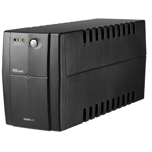 Sai Trust 600va Para 2 Tomas Protección Contra Sobrecarga | Quonty.com | 17681