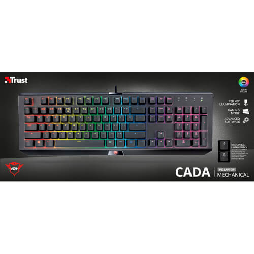 Teclado Trust Gaming Gxt 890 Cada Usb | Quonty.com | 21812