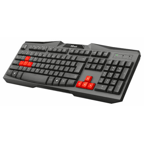 Teclado Trust Ziva Gaming | Quonty.com | 21958