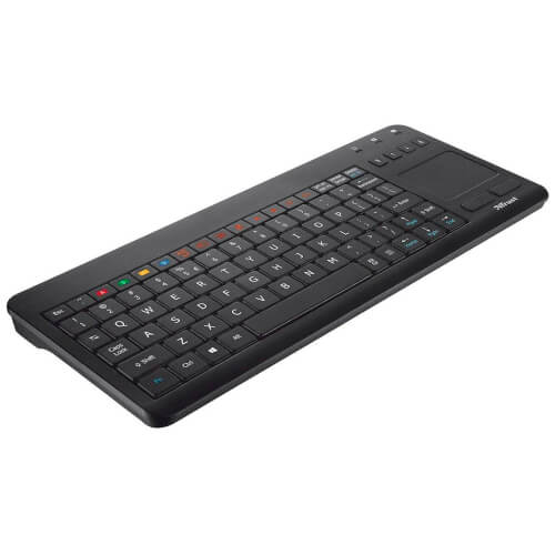 Teclado Smart Tv Trust Sento Wifi Multimedia Touchpad | Quonty.com | 20062