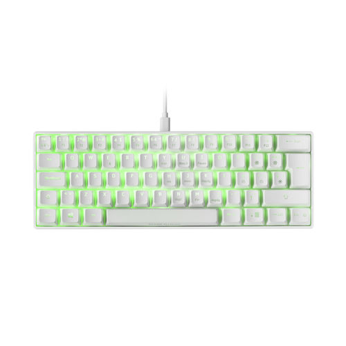 Teclado Mars Gaming Mkmini Usb Blanco Rgb Mecanico Ultra Compacto | Quonty.com | MKMINIWRES