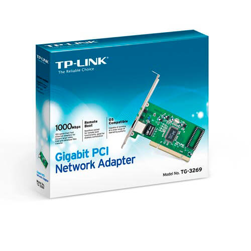 Tarjeta Red Tp-Link Tg-3269 Pci 10/100/1000 1rj45 | Quonty.com | TG-3269