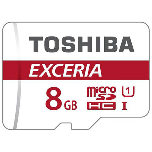 Microsd Toshiba 8gb Cl10 Uhs-I Adaptador Sd | Quonty.com | THN-M301R0080EA