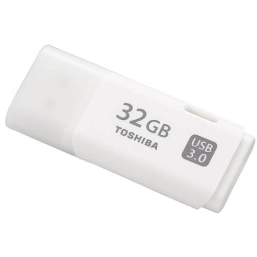 Pendrive Toshiba 32gb Usb3.0 Hayabusa Blanco | Quonty.com | THN-U301W0320E4