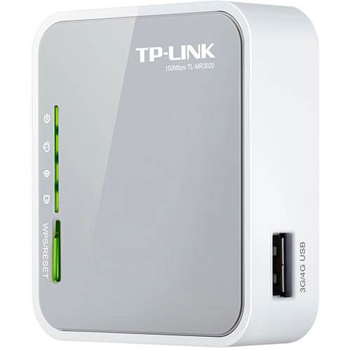 Router Tp-Link Tl-Mr3020 3g/4g Wifi-N/150mbps | Quonty.com | TL-MR3020