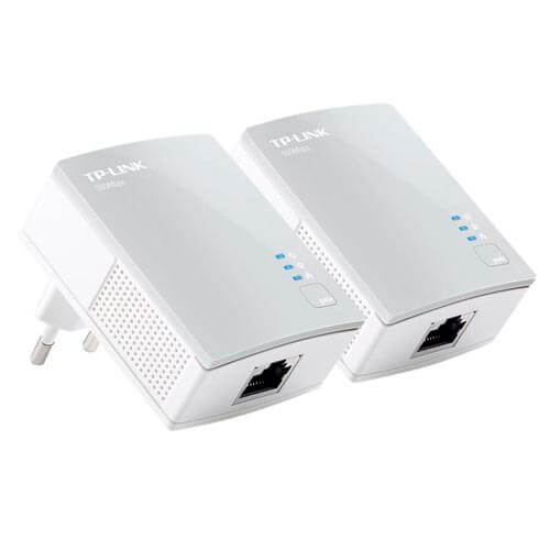 Kit 2 Adaptador De Homeplug Tp-Link Tl-Pa4010kit Rj45/600mbp | Quonty.com | TL-PA4010 KIT