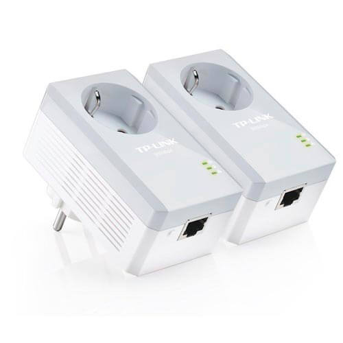 Kit 2 Powerline Tp-Link Tl-Pa4010pkit Rj45-600mbps | Quonty.com | TL-PA4010P KIT
