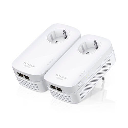 Kit 2 Adaptador De Homeplug Tp-Link Tl-Pa7020p 2rj45/1000mbp | Quonty.com | TL-PA7020P