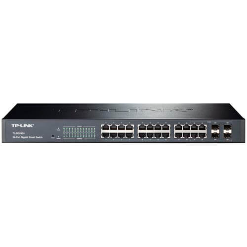 Switch Tp-Link 24ptos 10/100/1000 Tl-Sg2424 +4 Spf | Quonty.com | TL-SG2424