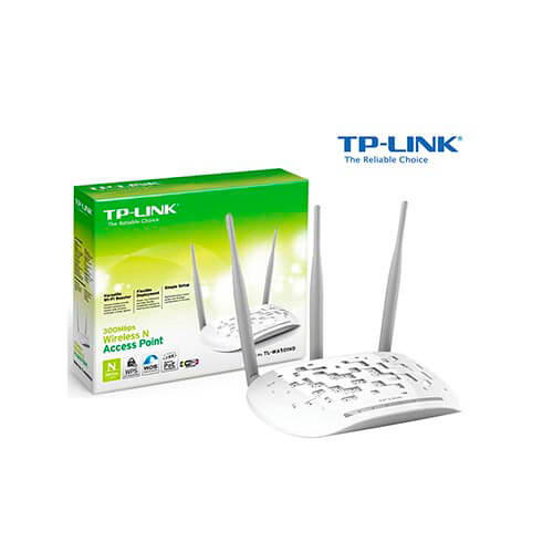 Punto Acceso Wireless N Tp-Link 300mbps+Antena 4dbi | Quonty.com | TL-WA901ND