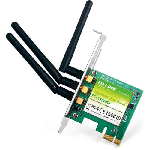 Tarjeta Red Inal.Tp-Link Tl-Wdn4800 Pci-E 450mb | Quonty.com | TL-WDN4800