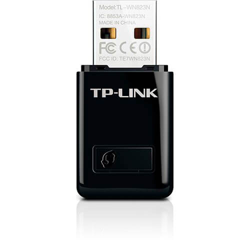 Adaptador Red Tp-Link Tl-Wn823n Usb2.0 Wifi-N/300mbps Mini | Quonty.com | TL-WN823N