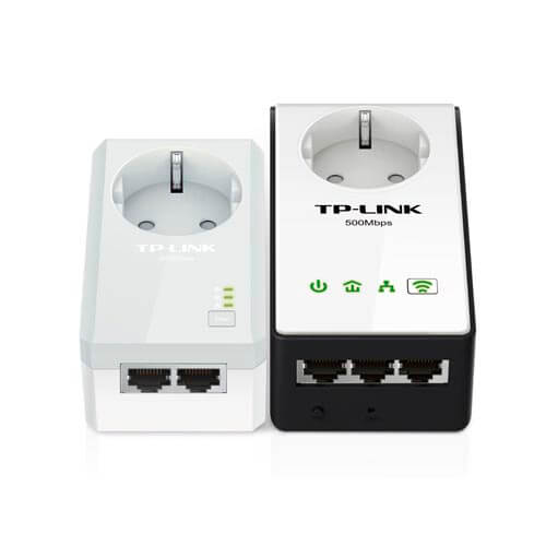 Kit 2 Powerline Tp-Link Tl-Wpa4230pkit 3rj45/500mbps Wifi-N | Quonty.com | TL-WPA4230PKIT