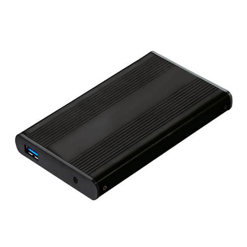 Caja Hdd Tooq Tqe-2524b 2.5'' Sata3 Usb3.0 Negra | Quonty.com | TQE-2524B