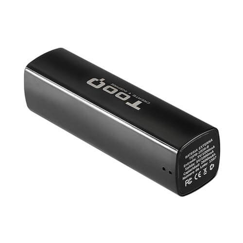 Powerbank/Bateria Externa Tooq Tqpb-1026-B 2600mah Negro | Quonty.com | TQPB-1026-B