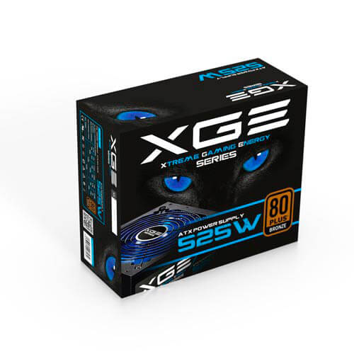 Fuente Alimentacion 525w Tooq Gaming Pfc-Activo 80+ Atx | Quonty.com | TQXGEII-525SAP