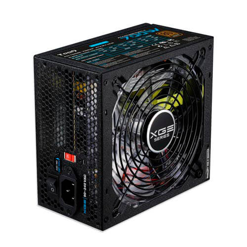 Fuente Tooq Gaming 700w Pfc-Activo 80+Bronze 14cm Atx | Quonty.com | TQXGEII-700SAP