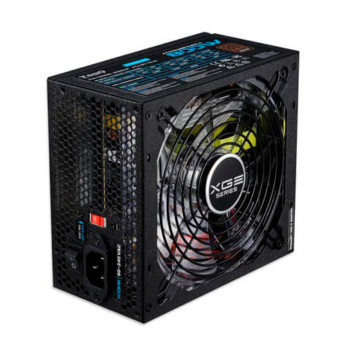 Fuente Tooq Gaming 800w Pfc-Activo 80+ 14cm Atx | Quonty.com | TQXGEII-800SAP
