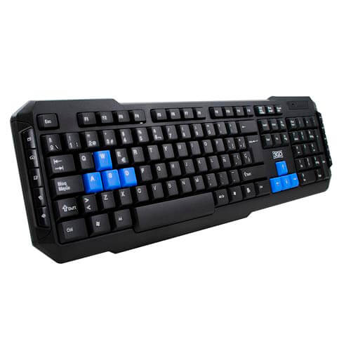 Combo Teclado/Raton Drile 3go Inalambrico Negro | Quonty.com | COMBODRILEW