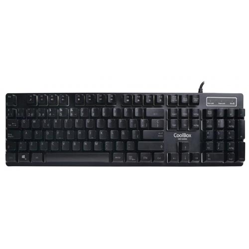 Combo Teclado/Raton/Alfombrilla Coolbox Deepteam Gaming Usb | Quonty.com | COO-DGKTR08