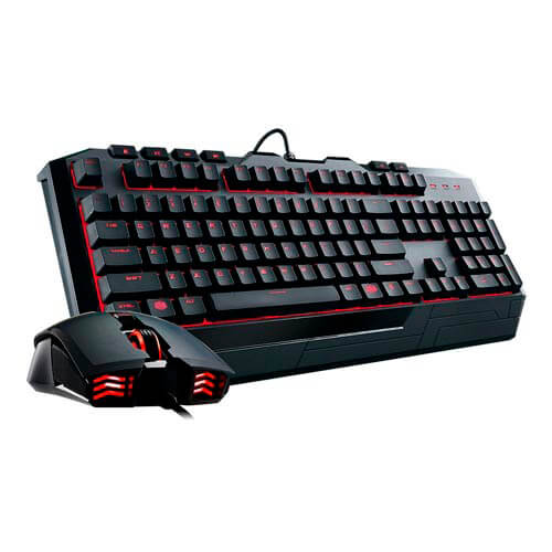 Combo Teclado/Raton Cooler Master Devastator Ii Rojo | Quonty.com | SGB-3031-KKMF1