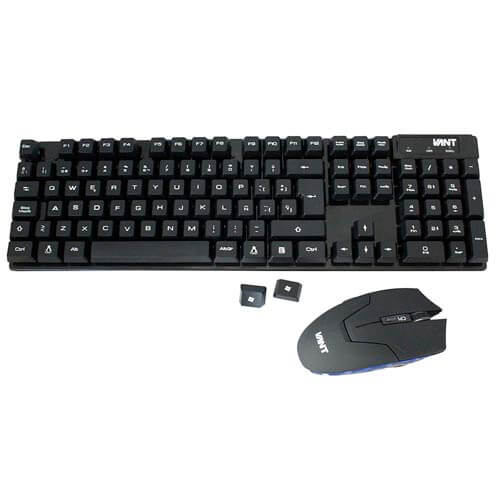 Combo Teclado/Raton Coolbox Vant Linux Edition | Quonty.com | VAN-KTR014