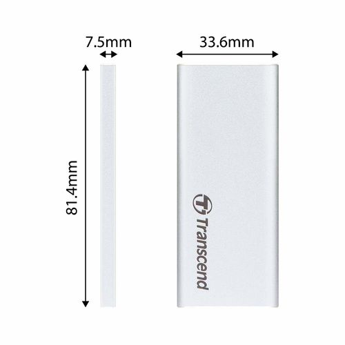 Ssd Externo Transcend M.2 240gb Usb3.1 Esd240c Aluminio | Quonty.com | TS240GESD240C