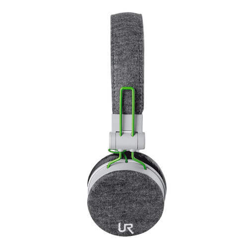 Auricular C/Micrófono Urban Revolt Fyber Gris Y Verde | Quonty.com | 20080