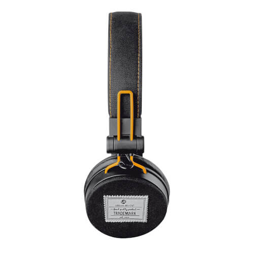 Auricular C/Micrófono Urban Revolt Fyber Negro Y Naranja | Quonty.com | 20079