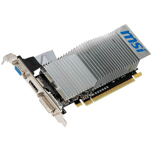 Msi N210-Md1gd3h/Lp 1gb Ddr3 Pcie2.0 | Quonty.com | N210-MD1GD3H/LP