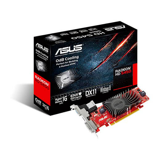 Asus Hd5450-Sl-Hm1gd3-L-V2 1gb Ddr3 Hdmi Pcie2.1 Lp | Quonty.com | 90-C1CP29-L0UAN0YZ