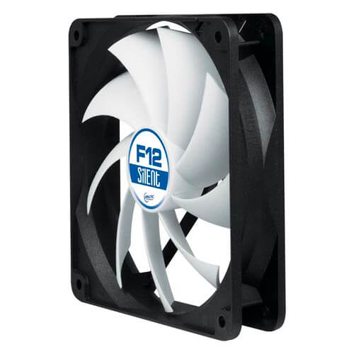 Ventilador 12cm Arctic F12 Silent 800rpm Blanco | Quonty.com | ACFAN00027A