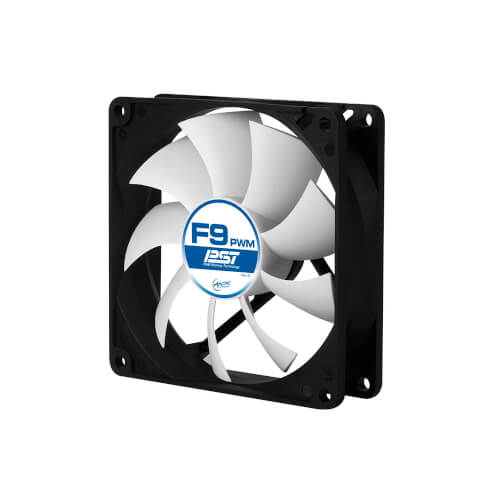 Ventilador 9cm Arctic F9 Pwm Rev.2 Blanco | Quonty.com | AFACO-090P2-GBA01