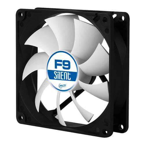 Ventilador 9cm Arctic F9 Silent 1000rpm | Quonty.com | ACFAN00026A