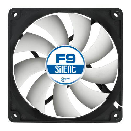 Ventilador 9cm Arctic F9 Silent 1000rpm | Quonty.com | ACFAN00026A