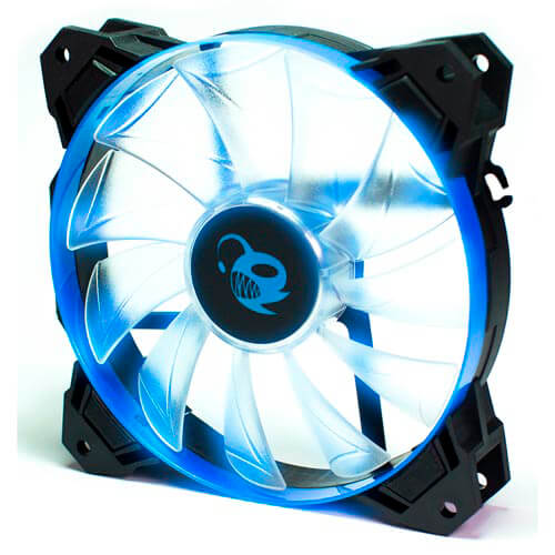 Ventilador Coolbox Deepwind 12cm 1300rpm Leds-Azules | Quonty.com | DG-VA120-BL-3