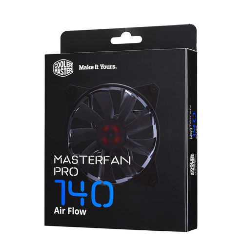 Ventilador 14cm Cooler Master Fan Pro Air Flow | Quonty.com | MFY-F4NN-08NMK-R1