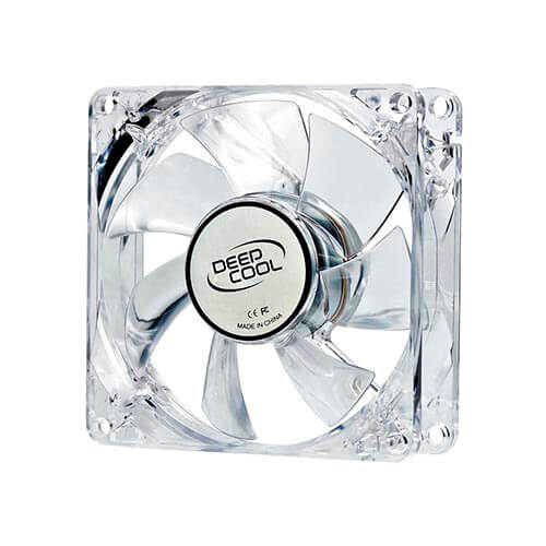 Ventilador Deepcool Xfan 8cm 1.800rpm Leds-Amarillos | Quonty.com | XFAN80L/Y