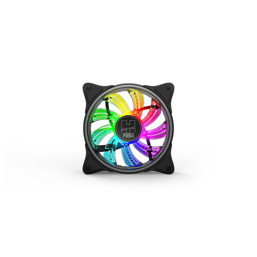 Ventilador 12cm Nox A-Fan 1.100rpm A-Rgb Inner Glow Fan | Quonty.com | NXHUMMERAFAN