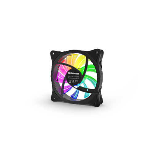 Ventilador 12cm Nox A-Fan 1.100rpm A-Rgb Inner Glow Fan | Quonty.com | NXHUMMERAFAN