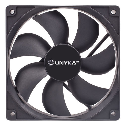Ventilador 12cm Unyka 2.000rpm Negro | Quonty.com | 51800