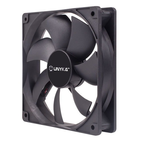 Ventilador 12cm Unyka 2.000rpm Negro | Quonty.com | 51800